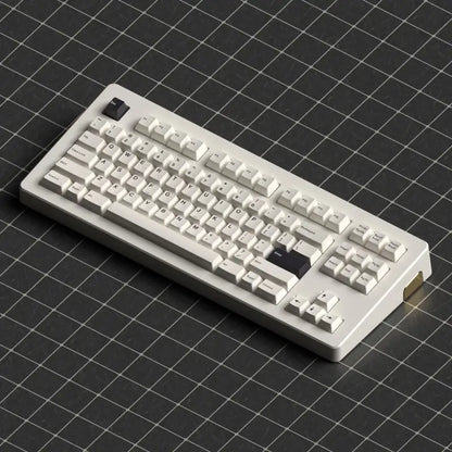 B&W keycaps compatible with Cherry MX switches.