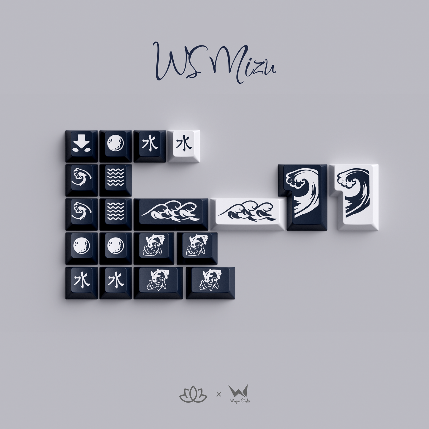 WS MIZU KEYCAPS