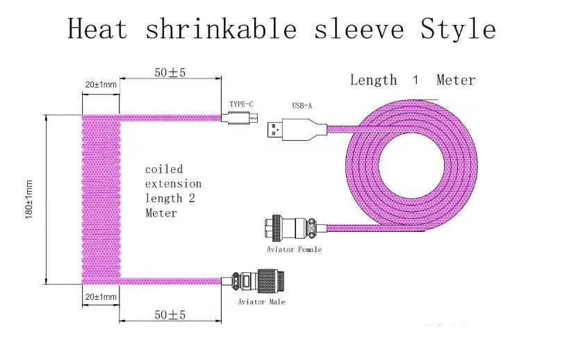 Coiled Cables
